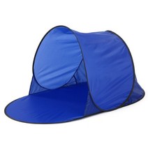 낚시텐트 그늘막 텐트 자동 인스턴트 팝업 텐트 휴대용 비치 텐트 경량 야외 uv 보호, 푸른