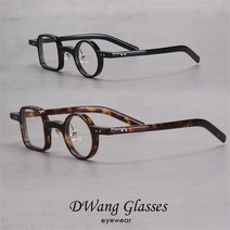 위블앤 사각원형 디자인 안경테 핸드메이드 WB-07058