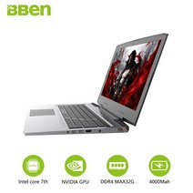 Gaming G16 노트북 15.6 인텔 i7-7700HQ 쿼드 코어 NVIDIA GeForce GTX1060 16GB DDR4 M.2 256GB SSD 2TB HDD, Win10 프로 라이선스