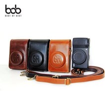 bob 리코 RICOH GR 1 2 카메라 가죽케이스 크로스백, 리코GR1.2공용/초코브라운