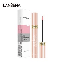 Lanbena랑 베 나 립 에센스 체 리 로션 멜라닌 핑크 립 클 렌 징 4ml, 립 라이트닝 세럼