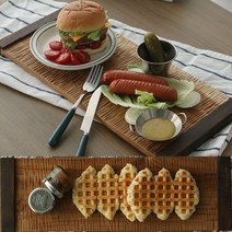 플레이팅 나무 도마 우두 원목 빵 스테이크 원형 플레이트, 대