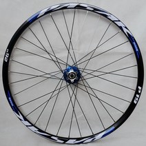 디스크 휠 카본휠셋 휠 전면 전용 26 27.5 29 브레이크 6 볼트 오래된 100 9 밀폐형 베어링 2 사이클링 산악 자전거, 27.5 블루 허브 블루, 결정적인 요인, 19mm