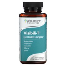 라이프시즌스 Visibili-T 눈 건강 복합체 베지캡슐 60정 시세포 라식라섹 루테인 지아잔틴 망막 황반 눈건강