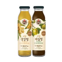 (상온)백설 리얼생강청 310mlx1개+리얼매실청 310mlx1개, 1세트