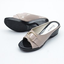 더함께 T93652 여성샌들 슬리퍼 에나멜 뮬슬리퍼 여성슬리퍼