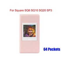 휴대용 포토프린터 무선 셀피 핸드폰 사진인화기 FujiFilm Instax Square SQ6 SQ10 카메라 SP-3 프린터 필, 04 Pink