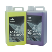 림피오 폼앤샴푸 1리터 형광색 보라색, 형광