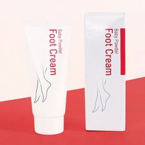 베이비파우더향 거칠어진발 수분공급 발전용크림 100g