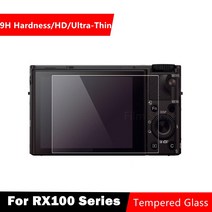 RX100 M2 M3 M4 카메라 오리지널 9H 강화 유리 LCD 화면 보호기 소니 RX100II RX100III RX100IV Vlog 카메라용, 단일, 1개, RX100 II