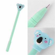 템팜 멍 코알라 볼펜 0.5MM 판촉물 홍보물품 중성펜