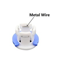 메가 튜브 커플 링 콜렛 DIY 보우 덴 클램프 파이프 말 구두 클립 6mm 3D 프린터 얼티메이커 부품 UM2 커넥터, 01 Bowden add clip_04 4sets