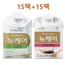 뉴케어 영양식 당플랜 구수한맛 검은깨 단백질 30팩