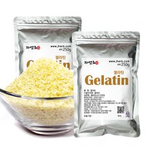 자연초 젤라틴 가루 분말 250g, 2개