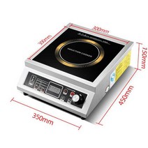 업소용 인덕션 1구 자취 매점 고화력 전기레인지 5kw, 3500W 평면(스타일 1) 3500W