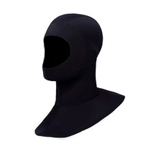 서핑슈트 웻슈트 네오프렌 다이빙 후드 모자 여성 및 남성용 겨울용 스노클링 잠수복 헤드 커버 긴 어깨 스쿠버 검정색 3MM 두께, [05] XXL, [02] Black White