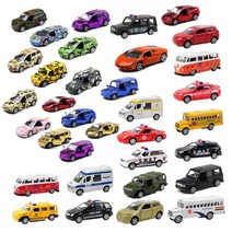 모형트레일러 다이캐스트 어린이 합금 풀 백 자동차 장난감 세트 구조 트레일러 운송업자 모델 장식품 생, 04 4pcs Car