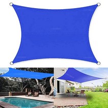 파고라 야외 정자 조립식 테라스야외 차양 방수 그늘막 정원 파티오 자동차 캔버스 천막 직사각, 07 Royal blue_02 2x3m