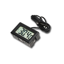 [카코리아] 디지털 온도계 전자 센서 어항 케이블 냉장고 1M, EA