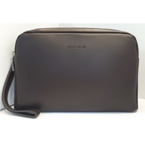 니콜밀러 무배 소가죽남성맨스백 손가방 작은사이즈 맨들하고 부드러운촉감 외부포켓있음(안양점)