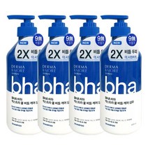 [후후맘] 애경 더마앤모어 바하 엑스트라 쿨 비듬 케어 샴푸 600ml, 4개