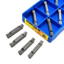 터닝 툴 알루미늄 절삭 공구 카바이드 인서트 밀링 CNC 선반 MGMN300 M H01, [01] 10PCS(1BOX), [01] MGMN300 M H01