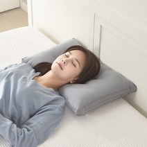 킹리치 빨아쓰는 꿀잠 숙면 낮은 경추베개 4060, 5070인디핑크