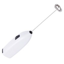 휴대용 커피머신 미니 캠핑 우유 Frother 전기 거품 커피 계란 비터 교반기 블렌더 음료 믹서 주방 털 도구 가전, [03] White