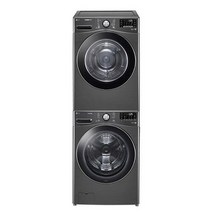 [블랙패키지] LG 트롬 건조기 19kg [RH19KTAN] + 드럼세탁기 24kg [F24KDAP], 단일속성