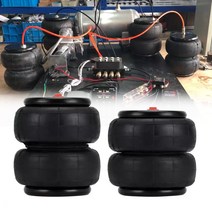 에어서스 에어쇼바 서스펜션 에어백 싱글 포트 12 amp quot npt 에어 라이드 스프링 포드 F150 F250 GMC 시에라 쉐보레 실베라도용 2600Ib