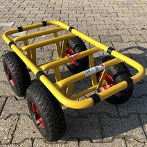 라벤도RAVENDO 4륜 판형 캐리어 운반차 구루마 TD300-4W 300kg 운반가능, 단일상품개