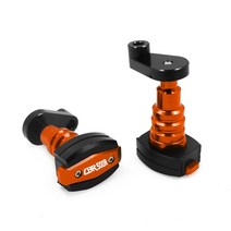 견고한 혼다 오토바이 프레임 슬라이더 CBR500 R CBR 500 2013-2020 떨어짐 페어링 가드 충돌 패드 보호, 01 orange 13-16