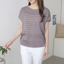 여자 여름 코디 편한 나그랑 레이어드 라운드 반팔티