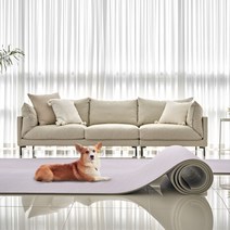 [롤마루] 미끄럼방지 강아지 논슬립 롤매트 Plus+, 15mm, 퍼플