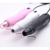 공예품 열풍기 힛툴 DIY 드라이기 미니 슈링클스 히팅건, 블랙 레드