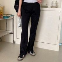 코지 여자 트렌디 레깅스 스타일 부츠컷 트레이닝팬츠