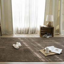 기타 바보사랑[데코홀릭]벨기에 유럽 친환경인증 단모 수입 카페트 (200x300cm) (브라운)