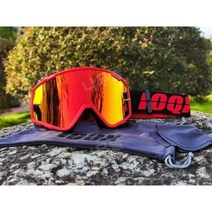 Motocros MTB 고글 변색 편광 스포츠 자전거 라이딩 산악 안전 나이트비전 선글라스, 레드2022(편광렌즈)