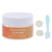아연퍼티 강력접착제 금속접착제 고성능 열 퍼티 컴파운드 실리콘 페이스트 10g20g50g CX H1300 CPU 방열판, 03 50g
