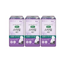 [디펜드 스타일패드] 초슬림 패드 대용량 14매 흡수량200mL or 안심중용량 참숯패드 18매 x3 x5 x10 x24 여성용 요실금패드, 18매x3개 (총54매)
