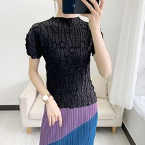 백화점 퀄리티 여성옷 플리츠 주름옷 블라우스 엄마옷 프리사이즈