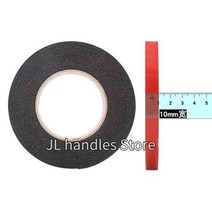 아쿠아씰 접착 테이프 두께 초강력 양면 폼 고정 패드 장착용, Width - 10MM+10m+2MM