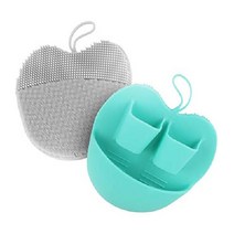 INNERNEED 슈퍼 소프트 실리콘 페이스 클렌저 마사지 브러시 페이셜 클렌징 브러쉬, J