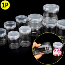 상세정보참조 투명 안깨지는 공병 플라스틱 빈병, 5.5cm - 120ml, 1개