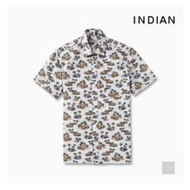 인디안 INDIAN 써핑모티브 프린트 반팔셔츠_MITNSUM4101
