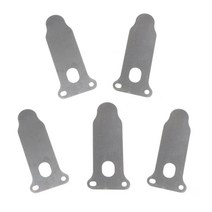 콤프레샤 밸브 플레이트 금속 혀 모양 가스켓 5 개 65x28mm 공기 압축기 액세서리 가공 전동 공구 예비 부품