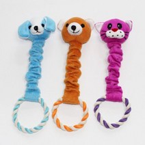 펫모닝 동물 쫄쫄이 toy 모양 색상랜덤 강아지 장난감, 없음