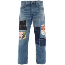 준야와타나베 명품JUNYA WATANABE SS23 Junya watanabe patchwork jeans Jeans WK P015 WKP015