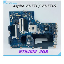 NBRYQ11001 Acer aspire V3-771 노트북 마더 보드 VA70 메인 GT640M 2GB HM77 DDR3, 한개옵션0