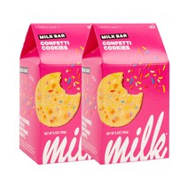 밀크바 컨페티 쿠키 뉴욕 맛집 수제 답례품 르뱅 사무실 간식 과자 스모어 선물 세트 184g(6.5oz)x2